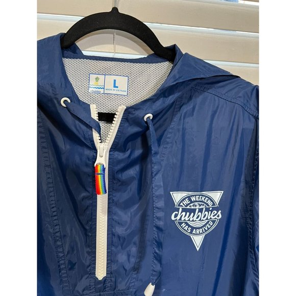 Chubbies‎ Mens Windbreaker Jacket - Size L - Picture 2 of 4